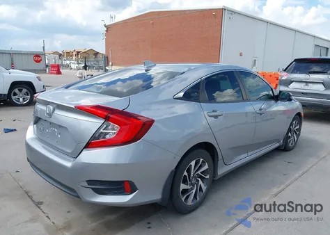 2017 Honda Civic Ex z USA, uszkodzony, nr VIN 19XFC2F83HE005674
